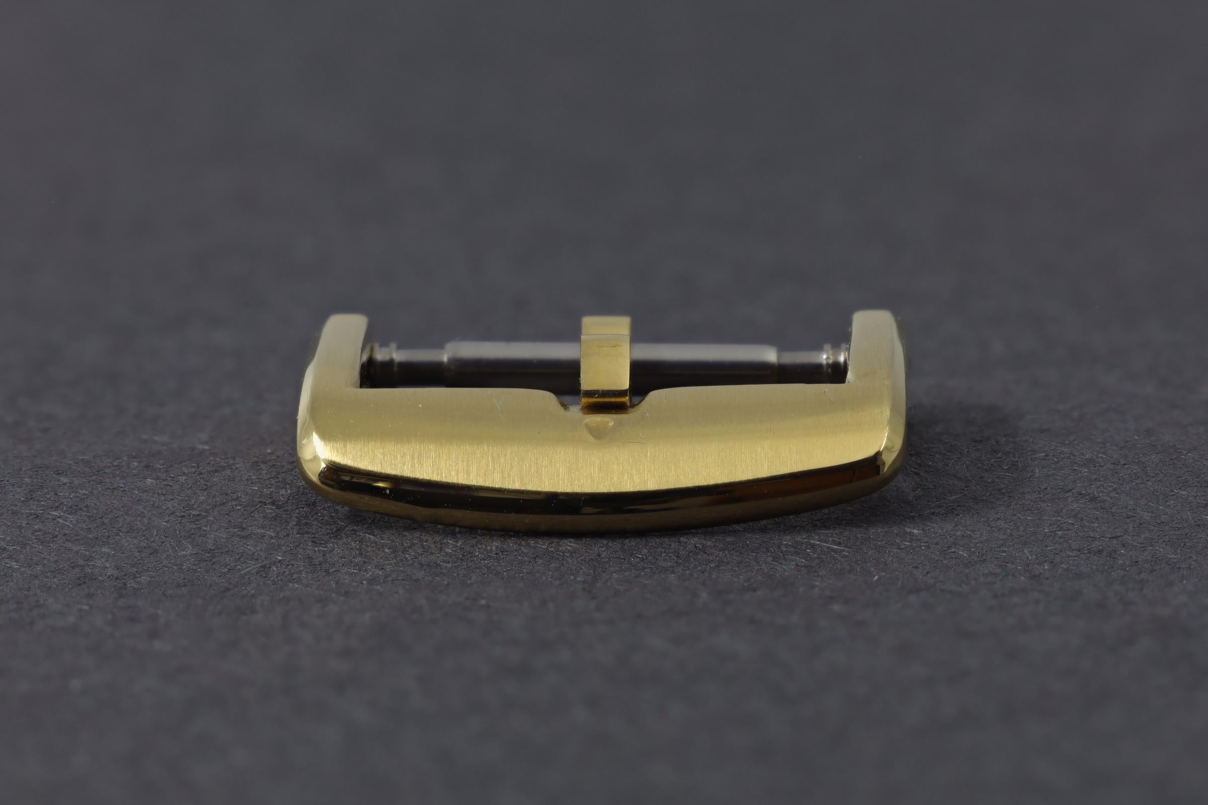 Micro Adjust Watch Buckle in Yellow Gold – Fitwell Buckle Co.